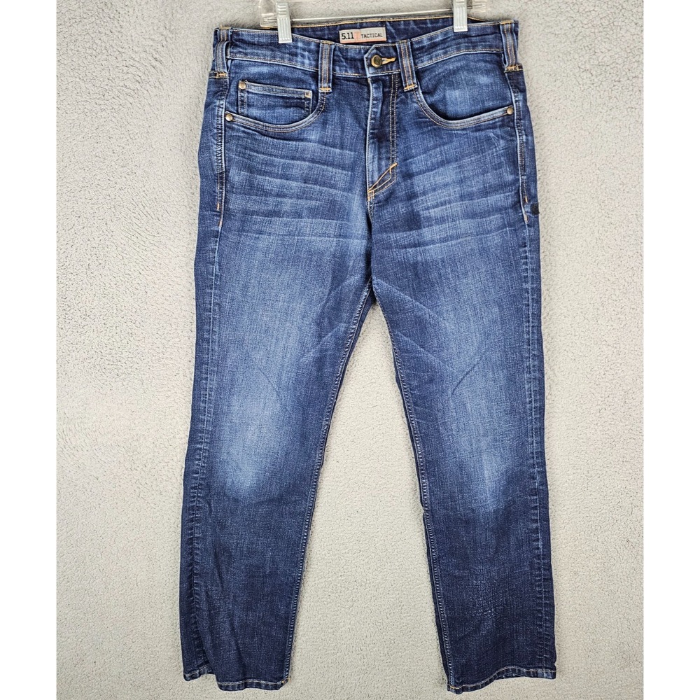 5.11 Tactical Jeans Mens 31x34 Stretch Defender-Flex Slim Straight Leg 74477-649